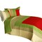 Handmade Full/Queen Quilt Set, TC Fabric Patchwork, 5 Geometric Options, 3-Piece Bedding
